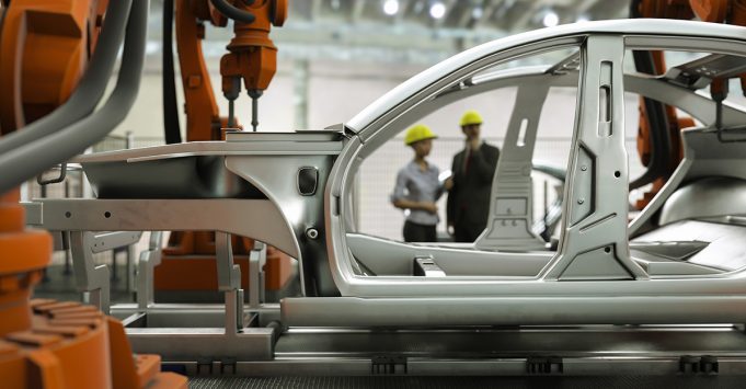 Präskriptive Analysen optimieren die Fertigung Digital-Production-System