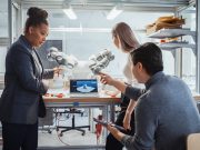 IT-Security, Digitaler Zwilling und Öko-Produktion Industrie-4.0