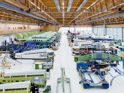 Low-Code in der Flugzeug-Produktion Pilatus Assembly Hall Stans Switzerland