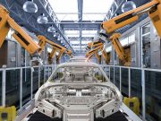 Hohe Automatisierung in Deutschland durch Industrie-Roboter Industrie-Roboter