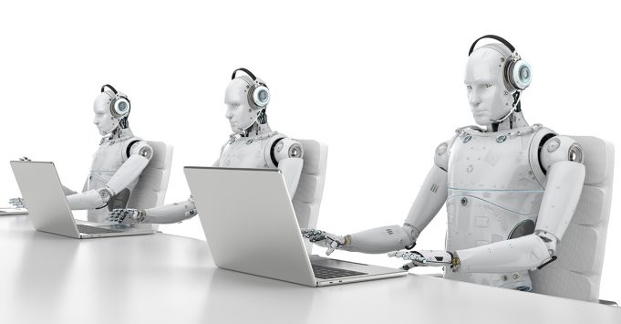 Intelligenter Assistent beantwortet Kundenfragen Intelligenter Assistent