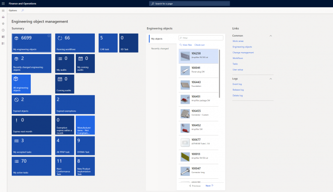 Product Lifecycle Management für Microsoft Dynamics Product Lifecycle Management