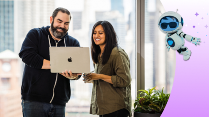 Ein Pflegedienst berät Kunden mit einem Chatbot