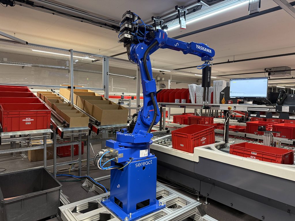 KI-gestützte Pickroboter