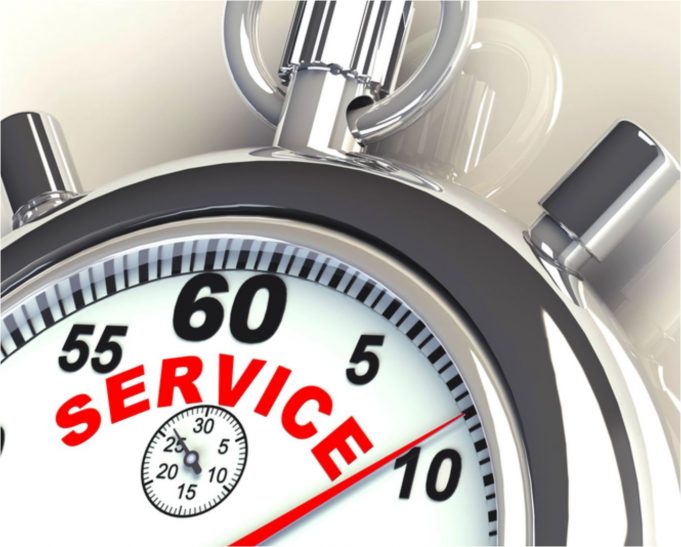 Reaktionszeiten im Service verkürzen