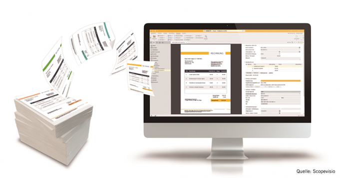 Scopevisio automatisiert den Rechnungseingang Rechnungseinang